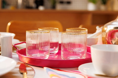 Sorrento Stemless Glass 4pc Set