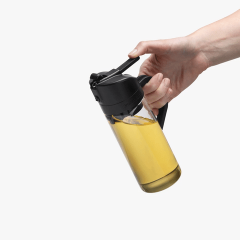Oileroo - Black + Glass Bottle