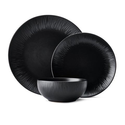 Jardin Midnight 12pc Dinner Set