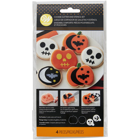 Pumpkin/Circle Cookie Cutter Stencil Set