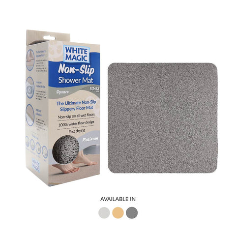 Non-Slip Shower Mat - 3 Colors & Sizes