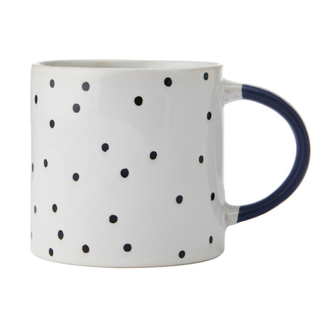 Stoneware Mug, Spot, 390ml, Labelled