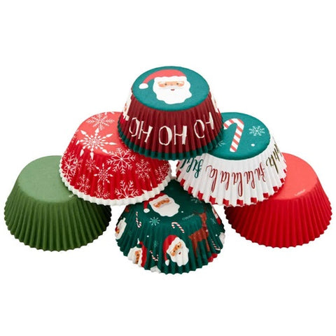 Traditional Christmas Baking Cups