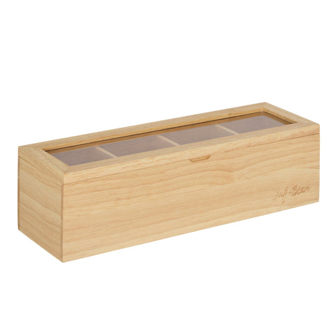 Timber Tea Box Small Natural