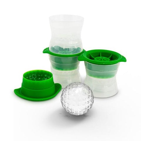 Golf Ball Ice Mould Set 3 - Green