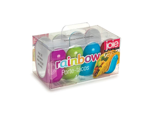 Rainbow Taco Holder, 12x6.5x6cm