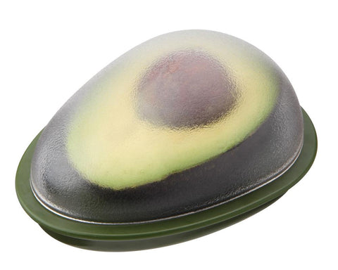 Clear Avocado Pod, 12.7x9.6x5.7cm - ABS/AS