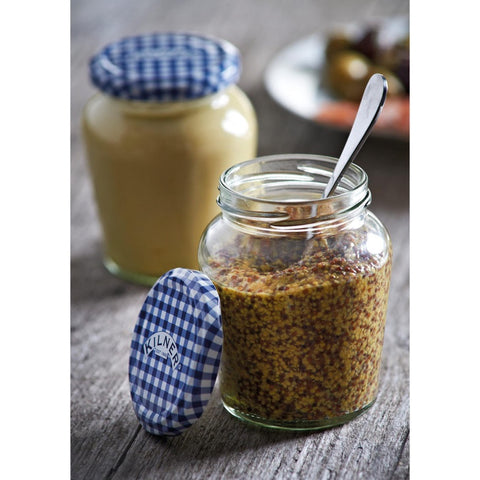 Round Curved Twist Top Jar