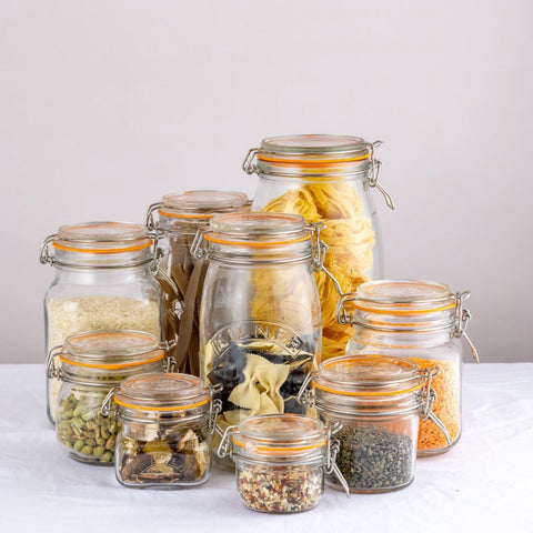 Round Clip Top Jar 125ml