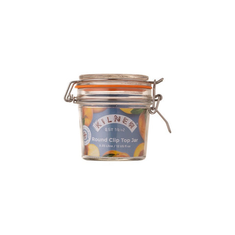 Round Clip Top Jar 350ml