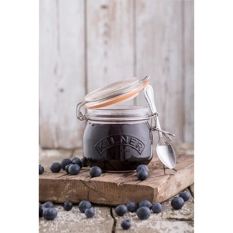 Round Clip Top Jar 500ml