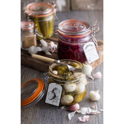 Round Clip Top Jar 500ml