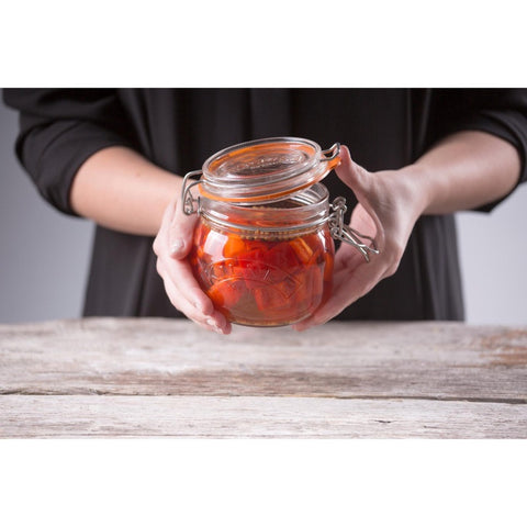 Round Clip Top Jar 500ml