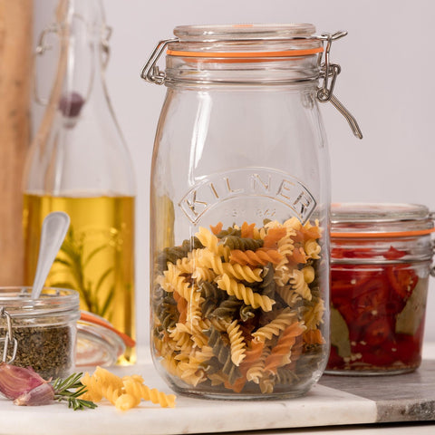 Round Clip Top Jar 2 Litre