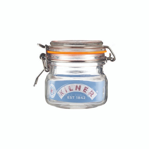 Square Clip Top Jar, 250ml