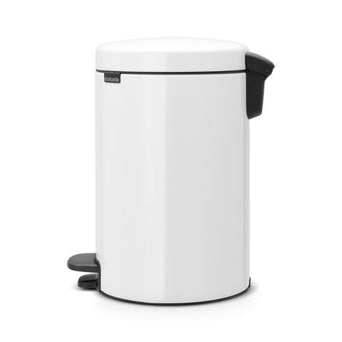Pedal Bin Newicon 12L White