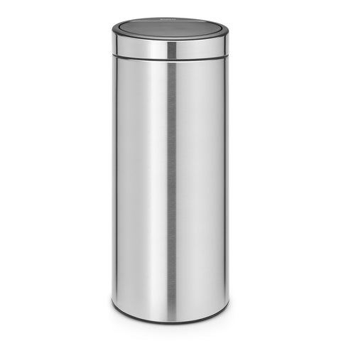 Touch Bin 30L FPP Matt Steel