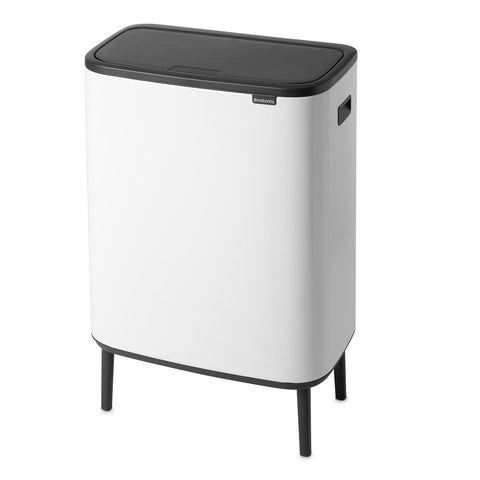 Bo Touch Bin Hi 2 X 30L -  White