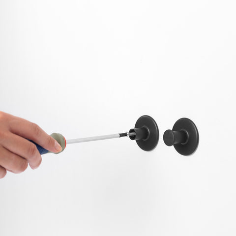 Towel Hook, Set Of 2 Pieces -  Dark Grey