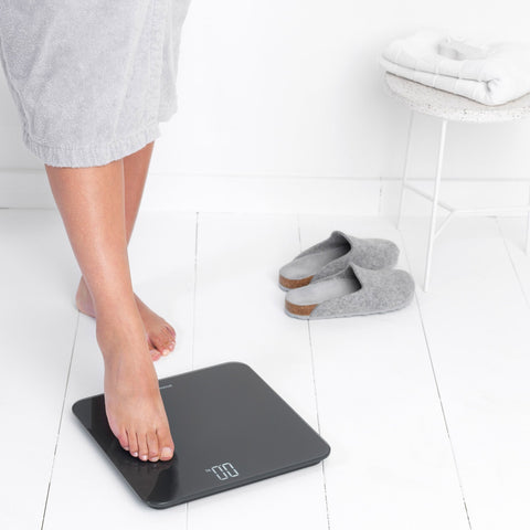 Digital Bathroom Scale - Dark Grey