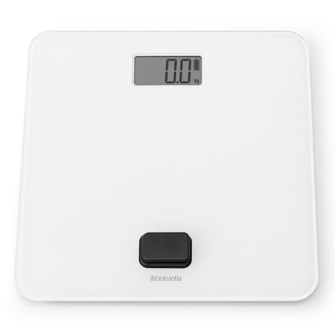 Digital Bathroom Scale - White