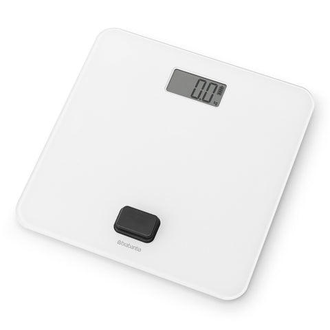 Digital Bathroom Scale - White