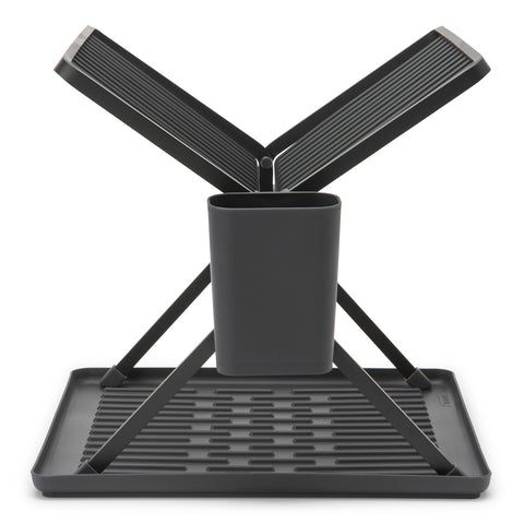 Compact Dish Drying Rack - Dark Grey