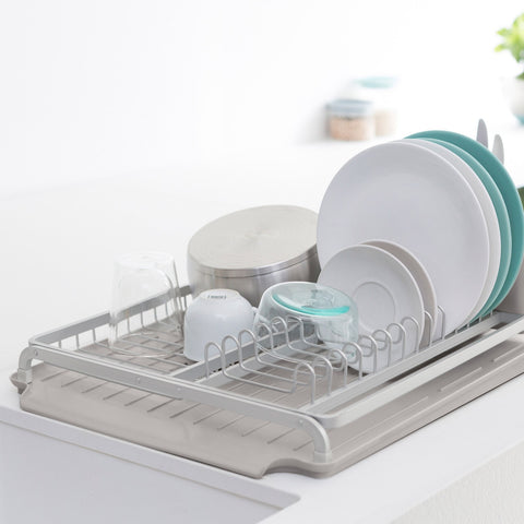 Dish Drying Rack - Mid Grey
