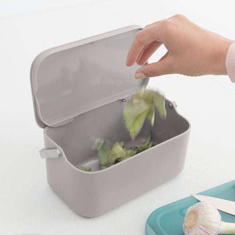 Food Waste Caddy - Mid Grey