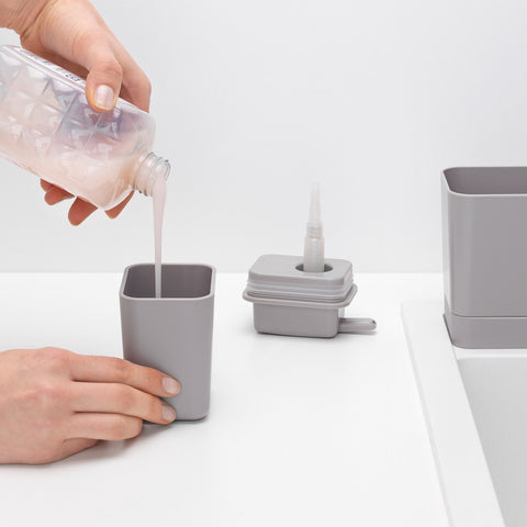 Sink Organiser Set, Sink Organiser And Soap Dispenser