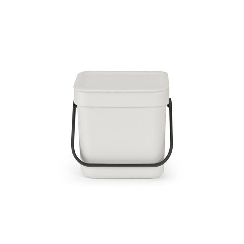 Waste Bin Sort & Go 3L - Light Grey