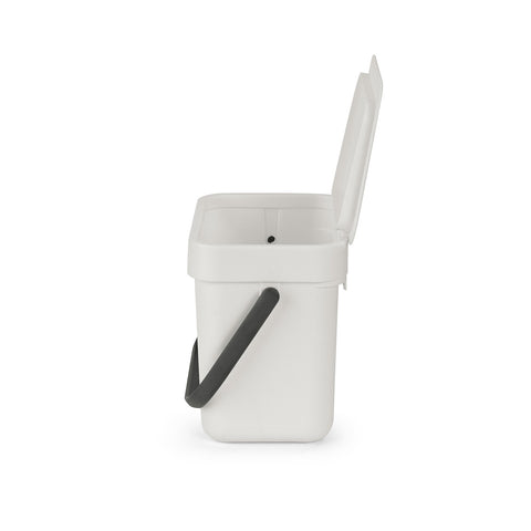 Waste Bin Sort & Go 3L - Light Grey