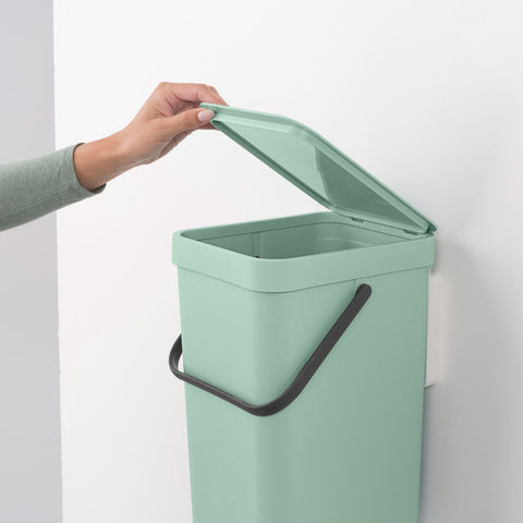 Waste Bin Sort & Go 12L - Jade Green