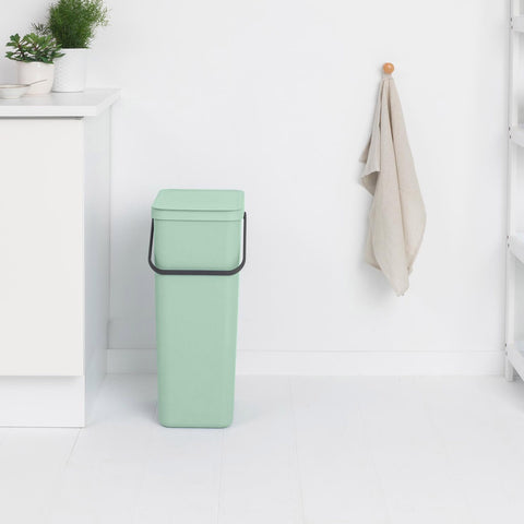 Recycle Bin Sort & Go 40L - Jade Green