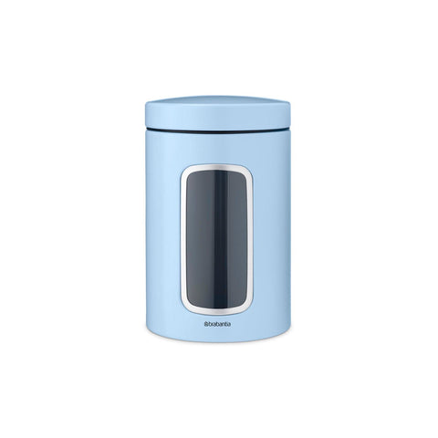 Window Canister 1.4 Litre - Dreamy Blue