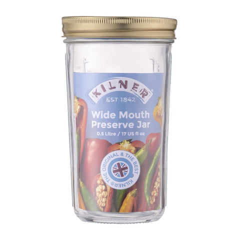 Wide Mouth Preserve Jar 500ml