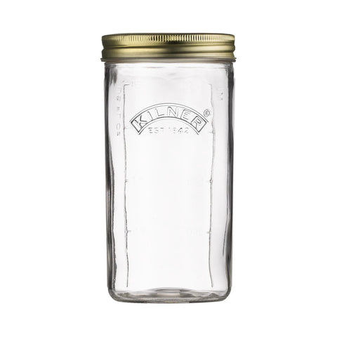 Kilner Wide Mouth Preserve Jar 1 Liter
