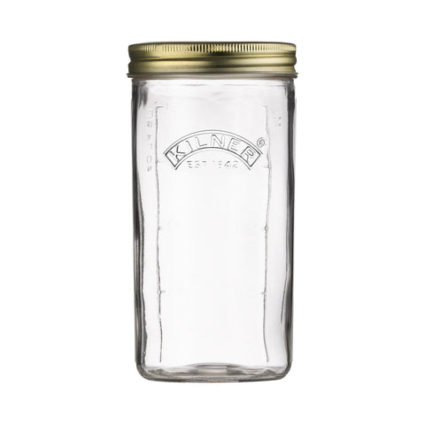 Kilner Wide Mouth Preserve Jar 1 Liter