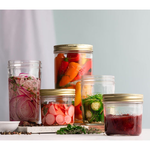 Kilner Wide Mouth Preserve Jar 1 Liter