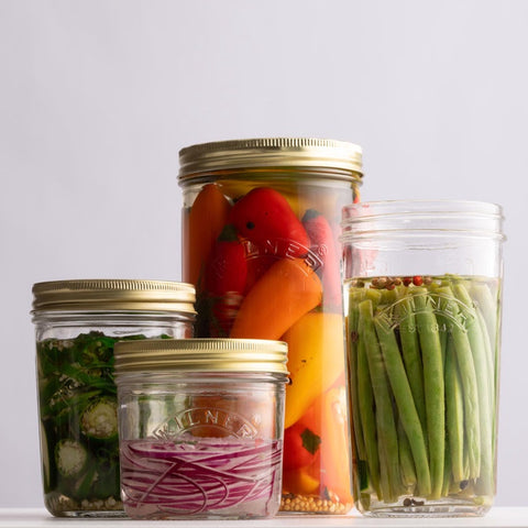 Kilner Wide Mouth Preserve Jar 1 Liter
