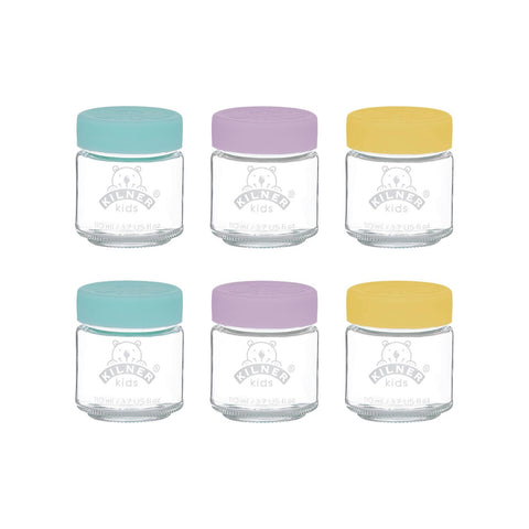 Kilner Kids Glass Jar Set of 6 - 110ml