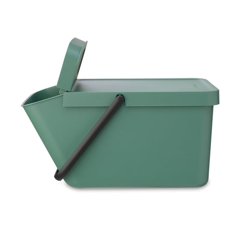Stackable Bin Sort & Go 20L Fir Green