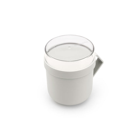Make & Take Soup Mug 0.6L Light Grey