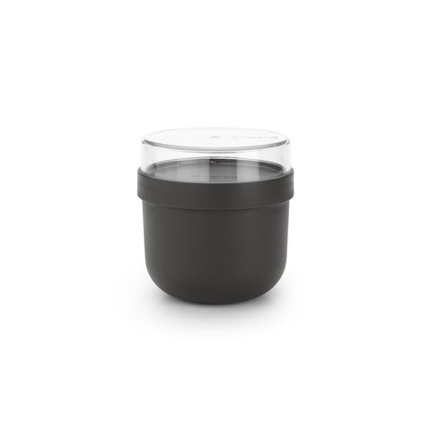Make & Take Breakfast Bowl 0.5L Dark Grey