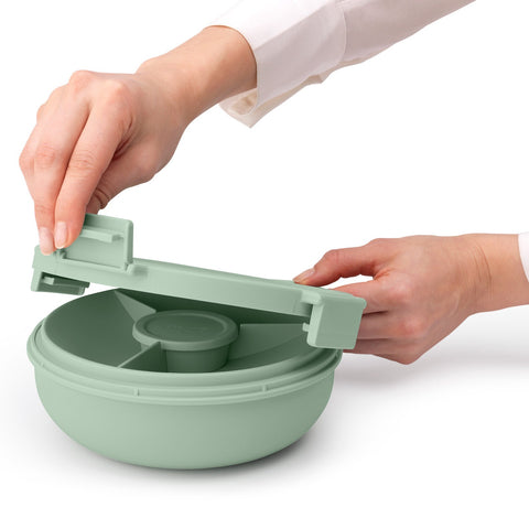 Make & Take Salad Bowl 1.3L - Jade Green