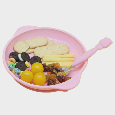 Toddler Mealtime Set - Pokey Pink