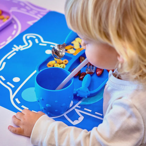 Silicone Straws & Brush Set
