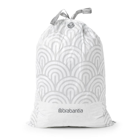 Bin Liner Code H (50-60 Litre) 40 Bags Dispenser Pack - White