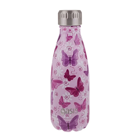 Stainless Steel Hydrations Double Wall Insulated Drink Bottle Patterns - 350ml(10 Colors)