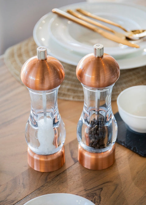 Copper Capstan Salt Mill 19cm